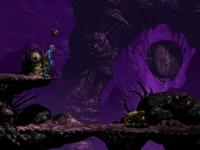 une photo d'Ã©cran de Oddworld - L exode d Abe sur Sony Playstation